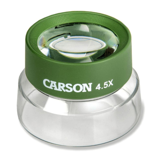 BugLoupe™ sur pied pré-focalisée HU-554.5X BugLoupe™ sur pied pré-focalisée HU-554.5X