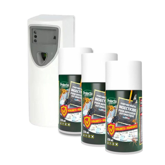 Diffuseur automatique d’insecticides + 3 recharges Diffuseur automatique d’insecticides + 3 recharges