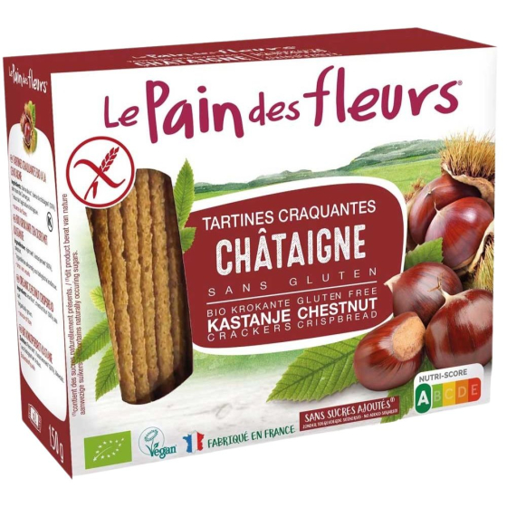 Tartines craquantes châtaigne - 150g Tartines craquantes châtaigne - 150g