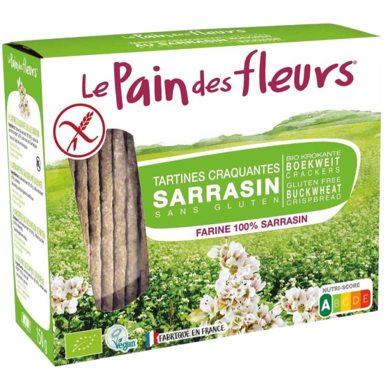 Tartines craquantes sarrasin - 150g Tartines craquantes sarrasin - 150g