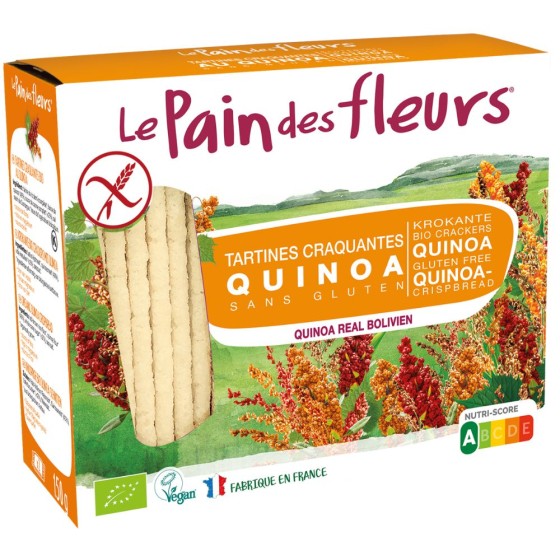Tartines craquantes quinoa - 150g Tartines craquantes quinoa - 150g