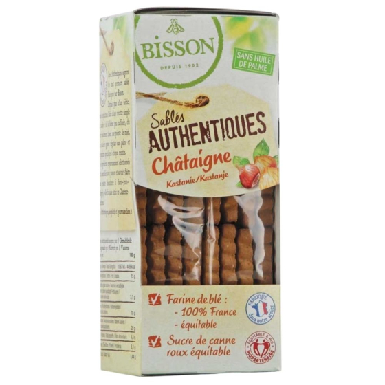 Biscuits authentiques châtaigne - 18g Biscuits authentiques châtaigne - 18g