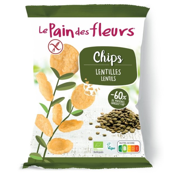 Chips de lentilles - 50g Chips de lentilles - 50g