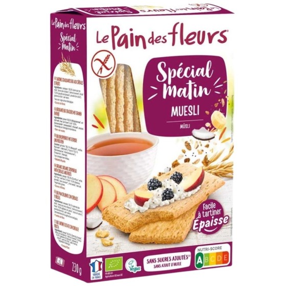Tartines spéciales matin muesli - 230g Tartines spéciales matin muesli - 230g