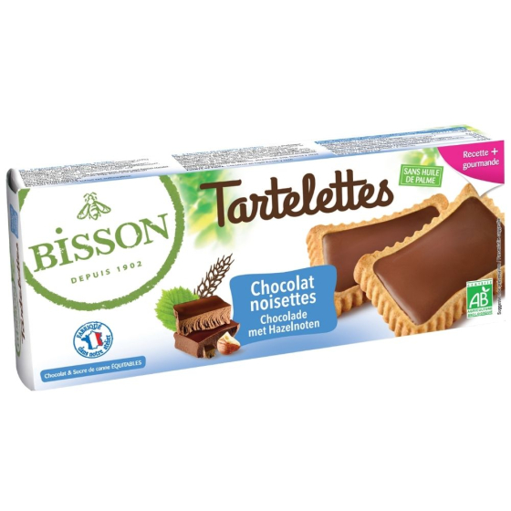 Tartelettes chocolat noisettes - 150g Tartelettes chocolat noisettes - 150g