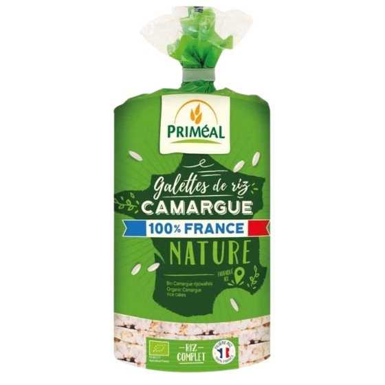 Galette de riz de Camargue nature salée - 130g Galette de riz de Camargue nature salée - 130g