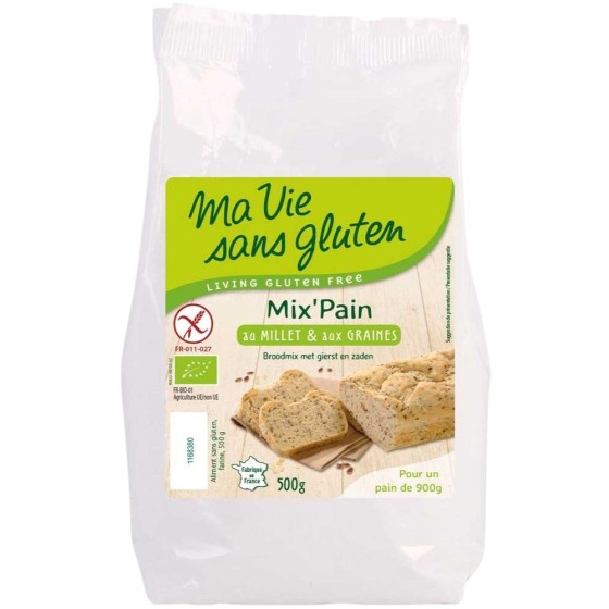 Mix pain millet et graines - 500g
