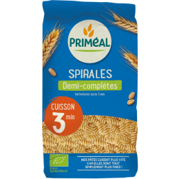Spirales demi-complètes cuisson rapide - 500g