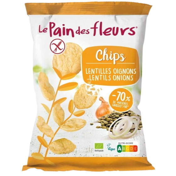 Chips lentille oignon - 50g Chips lentille oignon - 50g