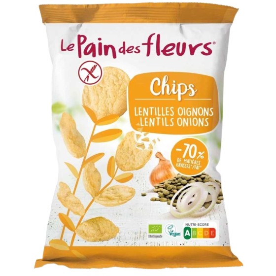 Chips lentille oignon - 50g Chips lentille oignon - 50g