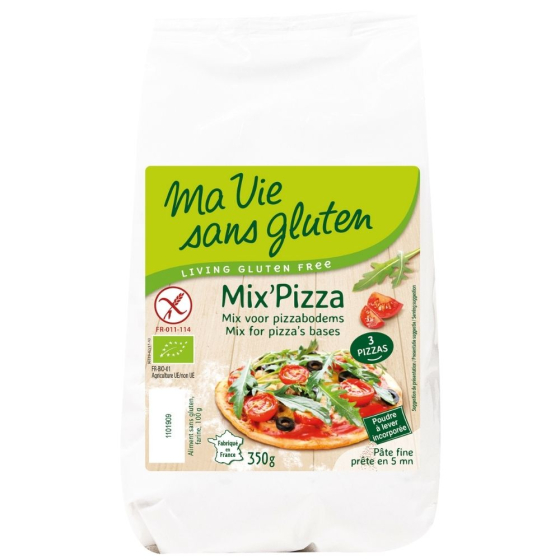 Mix'pizza sans gluten - 350g Mix'pizza sans gluten - 350g