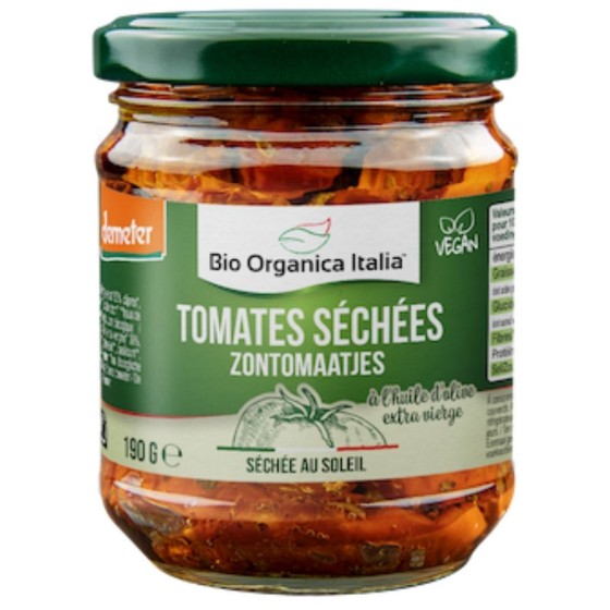 Tomates séchées à l'huile Demeter - 190g Tomates séchées à l'huile Demeter - 190g