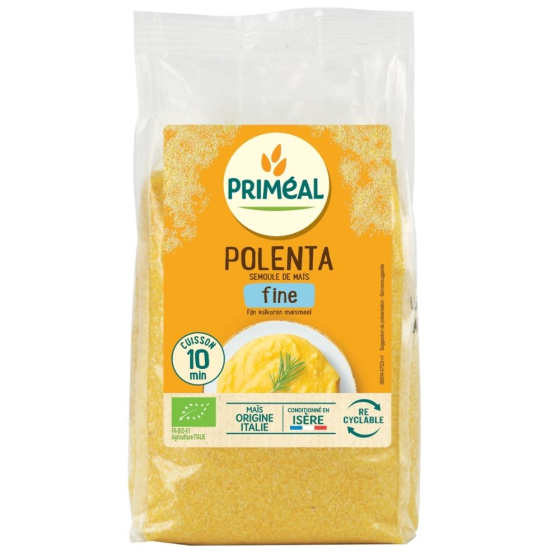 Polenta semoule de maïs fine - 500g Polenta semoule de maïs fine - 500g