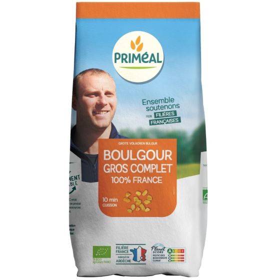 Boulgour gros blé complet- 400g Boulgour gros blé complet- 400g