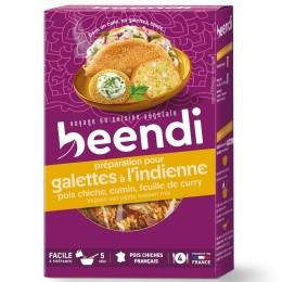 Préparation pour galette à l'indienne - 250g