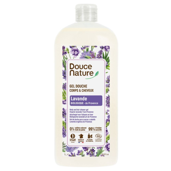 Shampooing douche lavande - 1L Shampooing douche lavande - 1L