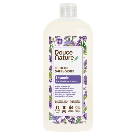 Shampooing douche lavande - 1L