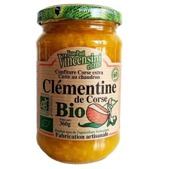 Confiture clémentines corse - 360g