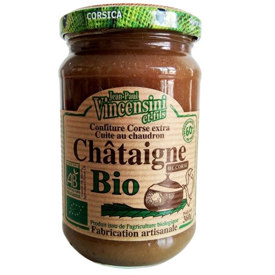 Confiture châtaignes corse - 360g Confiture châtaignes corse - 360g