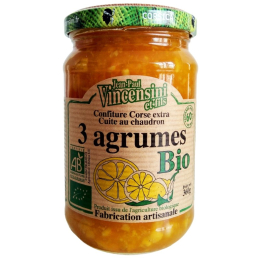 Confiture 3 agrumes corse - 360g