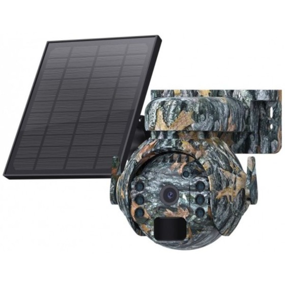 Piège photo wifi - 360° avec panneau solaire