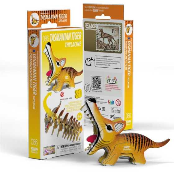 Tigre de Tasmanie – Eugy 3D Tigre de Tasmanie – Eugy 3D