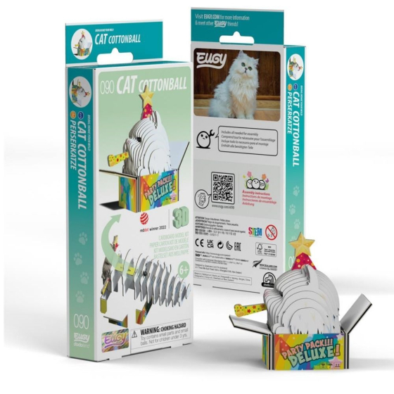 Chats Cottonball – Eugy 3D