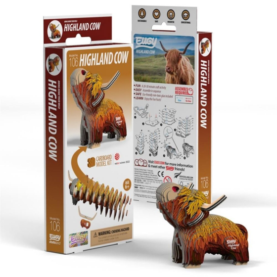 Vache des hautes landes – Eugy 3D Vache des hautes landes – Eugy 3D