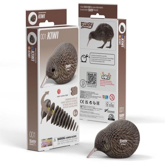 Kiwi brun – Eugy 3D Kiwi brun – Eugy 3D