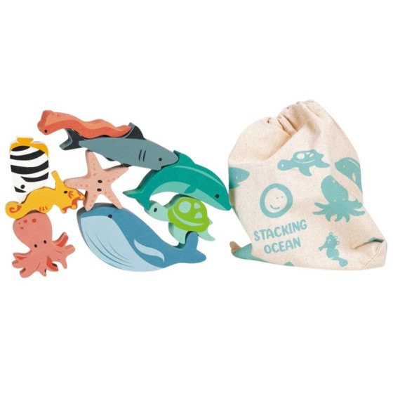 Animaux des océans empilables