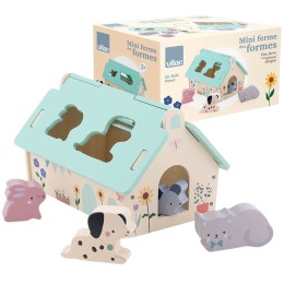 Boite à formes maison des animaux - Sarah