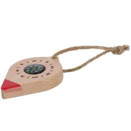 Boussole en bois