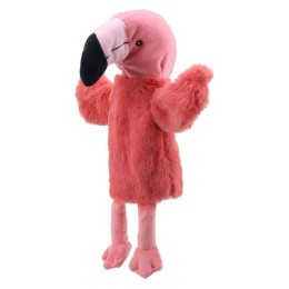 Marionnette flamant - 27 cm