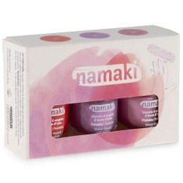 Coffret 3 vernis à ongles pelables à l’eau – Roses éternelles