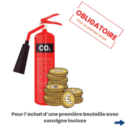 Consommable Bouteille CO2 5kg (consigne incluse remboursable)