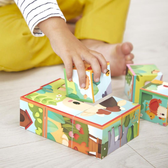 Cubes animaux de la ferme