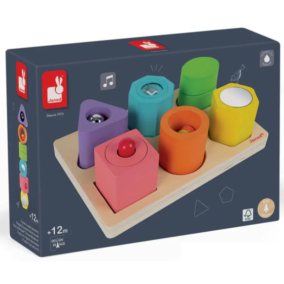 Puzzle 6 cubes sensoriels Puzzle 6 cubes sensoriels