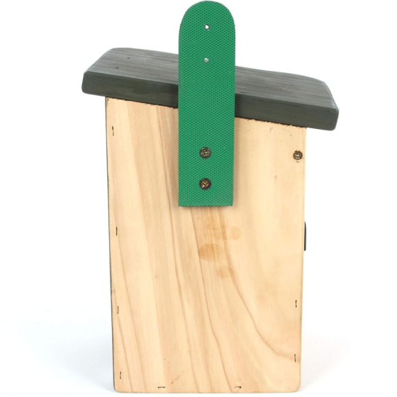 Nichoir avec cavité incurvée : mésanges, moineaux, Gobemouches...