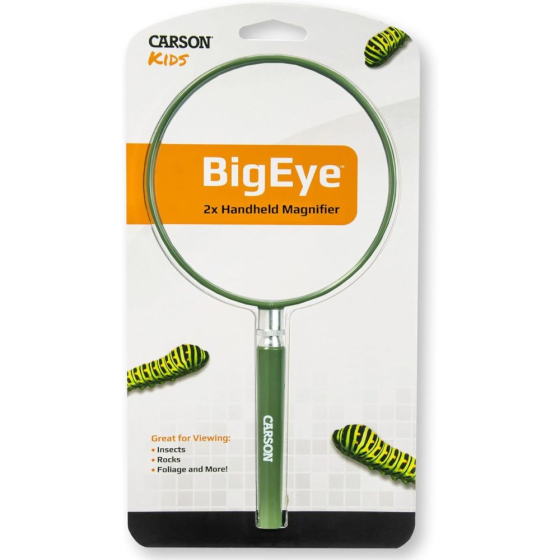 Grande Loupe BigEye en acrylique 2x (12,7 cm)
