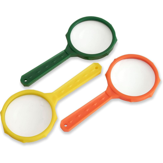 Boîte de 50 Mini-loupes MagniRama - Grossissement 3x