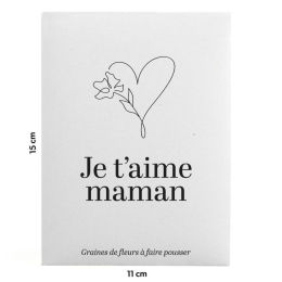 Sachet message - Maman je t'aime