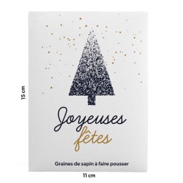 Sachet message - Joyeuses fêtes
