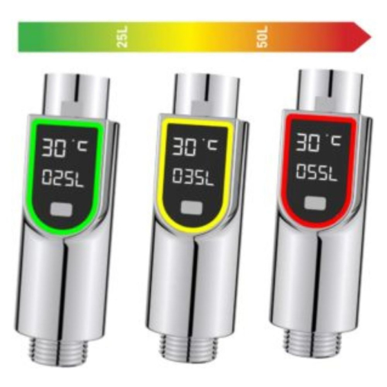 Compteur d'eau de douche Ekogest