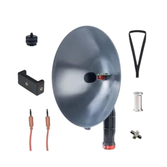 Microphone parabolique