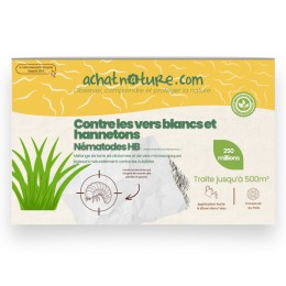 Nématodes HB contre vers blancs ethannetons - 250 millions - 500 m²