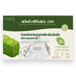Nématodes SC contre pyrale du buis - 250 millions - 250 mètres de haie