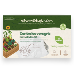 Nématodes SC contre vers gris - 25 millions - 50 m²