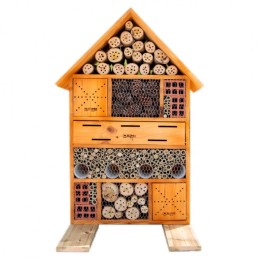Refuge géant à Insectes 80 x 120 cm en bois massif