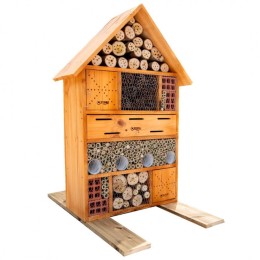 Refuge géant à Insectes 80 x 120 cm en bois massif