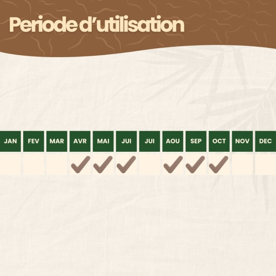 Nématodes HB contre vers blancs et hannetons - 25 millions - 50 m²